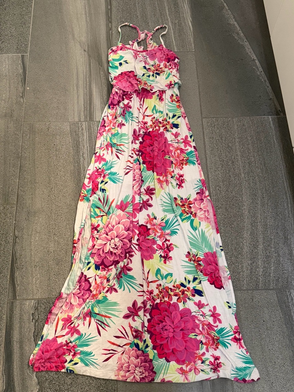 Candie’s floral maxi dress